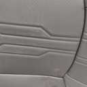 AOOG Front Seat Covers, Car Seat Covers Front Seats, Leather Seat Covers for Cars, Waterproof Seat Covers with Lumbar Support Universal Fit for Most Cars, SUV Trucks(Front Pair, Green&Black)