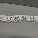 Teacher Created Resources White with Black Squiggles Die-Cut Border Trim (TCR6809)
