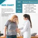 Abdominal Binder Post Surgery Plus Size | Postpartum Belly Band Wrap | Post C Section Belly Binder | Stomach Compression Hernia Belt For Men or Women Hernia Surgery, Natural Birth, Abdominal Injuries,Hysterectomy (4XL)