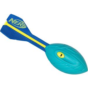 Nerf Vortex Aero Howler Neon Foam Ball, Classic Long-Distance Football, Flight-Optimizing Tail, Whistling Sound, Indoor & Outdoor Fun  (Light Blue)