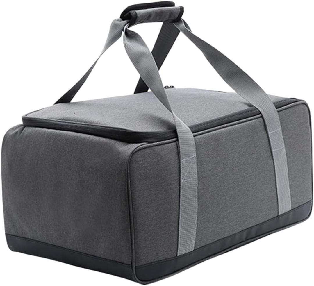 Camping Power Supply Stove Container Bag Frying Pan Pouch Portable Outdoor Cooking Utensil Case for Camping BBQ and Travel