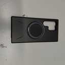 EMMPITU Magnetic Designed for Samsung Galaxy S22 Ultra Case, [Compatible with MagSafe] Heavy Duty Magnetic Kickstand Phone Case for Galaxy S22 Ultra (Black)