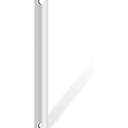 48-inch Ceiling Fan Downrod, 4-Foot White Ceiling Fan Extension Rod, 1-Inch OD, Ceiling Downrod for Various Fans (Only Fans Boom, No Thread & Cord)