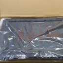 HUANUO Laptop Bed Desk, Computer Lap Tray for Couch Sofa Floor, Foldable Table with Height Adjustment & 35 Adjustable Tilt Angle for Working, Eating, HNLD19 (Black)