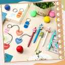 AmazingSpark 20 Pcs 2026 Occupational Therapy Gifts Pens Bulk Occupational Therapist Appreciation Gift Keychains Thank You Bookmark Cards Heart Air Fresheners Ballpoint Pens for Ot Month Women Men