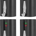 Amityke 4Pack Replacement for Ring Battery Compatible with Ring-Doorbell-Camera 2/3/4/3plus, Stick Up Camera Battery (2nd and 3rd Gen), Also for Spotlight Cam and Peephole Cam (Black)