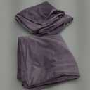 Jeneoo Comfy Soft Thick Velvet Throw Pillow Cases for Sofa Couch, Decorative Solid Square Cushion Covers for Bedroom Car (Lavender, 18 x 18 Inches, 2 Pieces) (18" x 18" (Pack of 2))