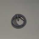 LISEN USB C to Lightning Cable, Chubby 240W 4 in 1 Charging Cable 6.6FT, USB A/C to C/Lightning with Light iPhone Charger for iPhone 17 16 15 14 Pro Max/M5 MacBook Air Pro/iPad/Samsung S25/Switch/PS5 (Grey)