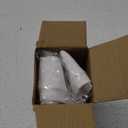 2 Pcs Silicone Stove Counter Gap Cover Oven Guard Seal Slit Strip Kitchen (Black, 25 Inch)