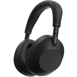 Sony WH-1000XM6 The Best Noise Canceling Wireless Headphones, HD NC Processor QN3, 12 Microphones, Adaptive NC Optimizer, Mastered by Engineers, Studio-Quality, 30-Hour Battery, Black
