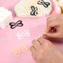 3Pack 20 Pcs Bra Strap Clips, Bra Strap Holders for Slipping Flower Straps, Cross Back Straps Hooks Accessories for Make Racerback Conceal and Cleavage Control
