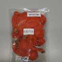 Metallic Orange Balloons 12 Inch, Double Stuffed Chrome Burnt Orange Balloons, Shiny Thick Chrome Metallic Latex Helium Balloon for Halloween Birthday Wedding Party Decoration Supplies