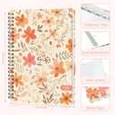 2 x 2026 Planner, Weekly and Monthly Calendar Planner Book, Jan 2026 - Dec 2026, Planning Agenda for Desk Accessories and School Supplies - A5 (6.3'' x 8.5'') (Orange Petal)