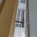 LazBlinds No Drill Cordless Cellular Shades, 23.5" W x 48" H, White