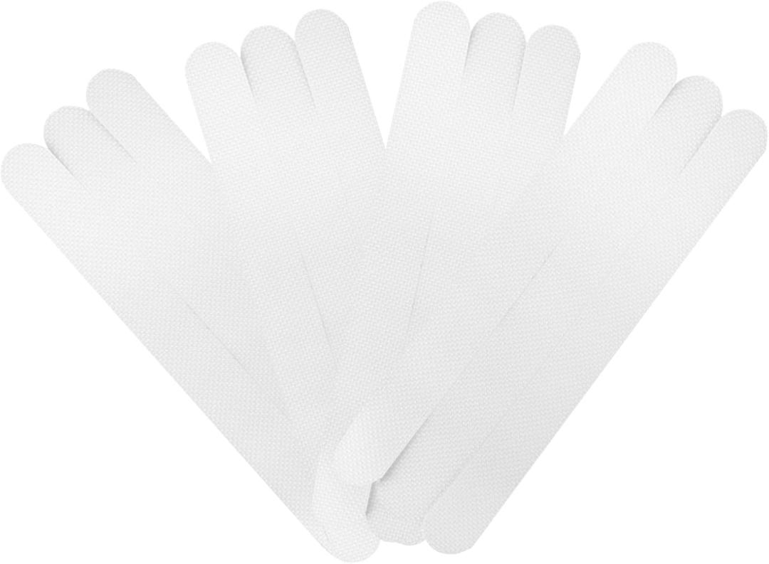 IMIKEYA 12 Pack Anti-Slip Transparent Bath Treads - Waterproof Adhesive Shower Stickers for Bathtub and