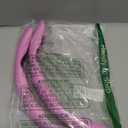 2pcs Universal Fit Carbon Fiber Steering Wheel Cover, Anti-Skid Steering Wheel Cover/Segmented Steering Wheel Protector/Car Interior Accessories (Pink)