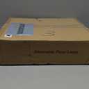 Upgraded Dimmable Floor Lamp, 1200 Lumens LED Bulb Included, Bronw Arc Floor Lamp with Linen Shade for Living Room, Bedroom, Reading Room, Nursery