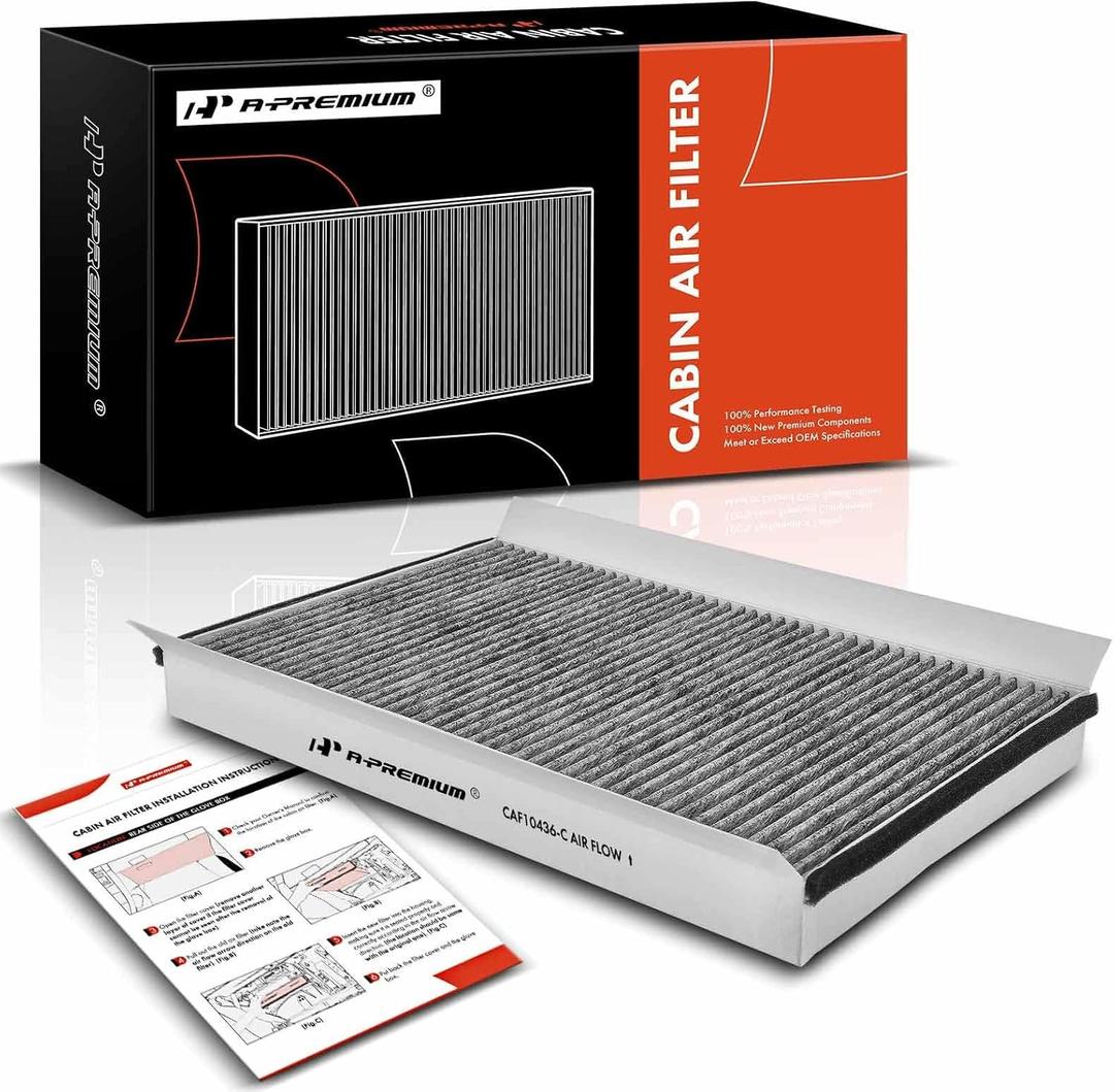 A-Premium Cabin Air Filter with Activated Carbon Compatible with Mercedes-Benz Sprinter 2500/3500 2010-2018, Sprinter 3500XD 2018 & Dodge Sprinter 2500/3500 & Freightliner Sprinter 2500/3500 A-Premium Cabin Air Filter with Activated Carbon Compatible with Mercedes-Benz Sprinter 2500/3500 2010-2018, Sprinter 3500XD 2018 & Dodge Sprinter 2500/3500 & Freightliner Sprinter 2500/3500