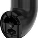 Holicfun Eave Mount for Ring Floodlight Cam Wired Plus/Pro, Blink Wired Floodlight Camera, and Wyze Floodlight Camera v2/Pro - Black