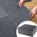Tondiamo 24 Pcs Self Adhesive Square Carpet Tiles 12" x 12" Non Slip Peel and Stick Carpet Floor Tile DIY Flooring for Kitchen, Dining Room, Home Furnishings Floor