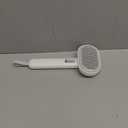 Aumuca Cat Brush for Shedding, Cat Brushes for Indoor Cats, Cat Brush for Long or Short Haired Cats, Cat Grooming Brush Cat Comb for Kitten Rabbit Massage Removes Loose Fur (White)