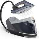 Steam Iron with LED Display, 1800W Steam Station, 1.5L Removable Water Tank, Auto Shut-Off, Ceramic Soleplate, Anti-Drip, Self-Cleaning, Steamer