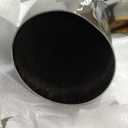 4 Inch Exhaust Elbow Tip with a Clamp, Chrome Structure,4'' Inlet 6'' Outlet 23" Overall Length for Pickups, Trucks and Cars