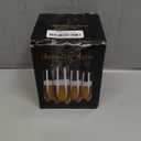 Ocean ice Stemless Champagne Flutes 9oz, Champagne Glasses Set of 3, Mimosa Glasses, Hand Blown Crystal Glass Champagne Flutes Glass Gift for Weddings, Anniversaries, Gift-giving, Christmas etc