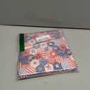 Irenare 100 Pcs 8 x 8 Inches Cotton Patriotic Quilting Fabric Veterans Day Fat Fabric Bundle Squares Quilting American Flag Star Printed Material Sewing Patchwork for Craft Handmade DIY Sewing Craft