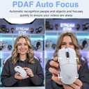 1080p Webcam for pc with Microphone, Auto Focus, with Privacy Cover | Plug & Play USB Computer Camera for Desktop Streaming Gaming Online Meeting With a tripod 360 ° Rotatable