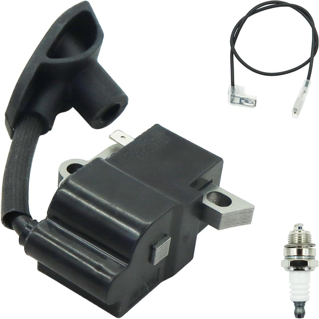4282-400-1310 Ignition Coil for Stihl BR500 BR550 BR600 Backpack Blower with Spark Plug, Replace Coil 4282-400-1305, 4282-400-1308