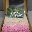 JOYLEX Artificial Flowers Realistic Roses, 100pcs Real Looking Fake Roses with Stem for DIY Wedding Bouquets Centerpieces Bridal Shower Party Home Romantic Decorations (Shades of Pink) (Regular 3" - 100pcs)