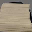 50 Pcs 6x6 Inch Square Wooden, Unfinished Blank Wood Pieces with Round Corner, Natural Square Wooden Cutouts for Crafts Letter Tiles Pyrography Coasters Plaques, 1/8 Inches Thickness