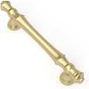 Asidrama 10 Pack 3.75 Inch(96mm) Brushed Gold Kitchen Cabinet Handles, Cabinet Pulls Kitchen Cabinet Hardware for Cupboard Drawer Pulls