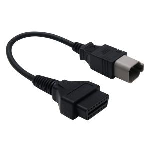 6 pin to CAN OBD2 OBDII Diagnostic Tool Cable Adapter Obd2 Motorcycle Adapter Compatible with BRP Moto ATV UTV Motorcycle Bike Clut