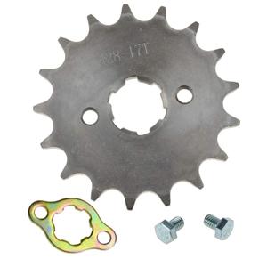 HIAORS 428 17T 17mm Motorcycle Front Engine Sprocket for 50cc 70cc 110cc 125cc 140cc 160cc TaoTao Roketa Coolster Sunl Lifan Chinese ATV Quad Dirt Bike