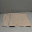 MIULEE Pack of 2 Outdoor Throw Pillow Covers Waterproof Decorative Soft Pillowcases Linen Farmhouse Square Cushion Shams for Patio Balcony Couch Garden 18x18 InchBlue