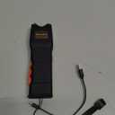 Stun Gun with LED Flashlight for Women Self Defense Rechargeable Stun Guns with Personal Security Alarm (Black)