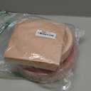 180Pcs Brown Paper Plates Party Supplies Boho Paper Plates and Napkins Serve 60 Disposable Tableware Set for Birthday Party Decorations Game Day Family Holiday Sports Events