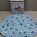 Dog Cooling Mat, Patented Gel Cooling Dog Bed, Non-Slip Waterproof Gel Cooling Pad for Medium Dogs, Pet Cooling Mat for Indoors Outdoors, Crate Kennel Car Travel 24.5"x36"