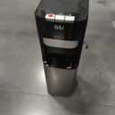 Brio Bottom Loading Water Cooler Dispenser for 5 Gallon Bottles - 3 Temperatures with Hot, Room & Cold Spouts, Child Safety Lock, LED Display with Empty Bottle Alert, Stainless Steel