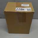 Bucherry 6 Pcs Halloween Trick or Treat Bucket with Handle 4.6 x 3.8 x 4.8 Inches Plastic Candy Baskets with 12 Pcs Pumpkin Bat Spider Skull Picks for Party Supplies and Home Decoration(Mixed)