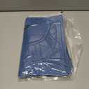 MONNURO Womens Summer Tops Plus Size Tops Short Sleeve Pleated Shirts Swing Blouse Tunic Tops for Curvy Women (Blue, XL)