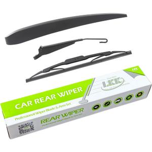 LKK Rear Windshield Wiper Arm Blade Assembly Kit Compatible with Chevrolet Equinox 2018-2021, Chevy Bolt EV 2017-2021, Blazer 2019-2024, Buick Envision 16-20, GMC Terrain 18-21 Rear Wiper Set