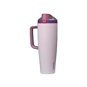 Owala FreeSip Tumbler Insulated Stainless Steel Water Bottle with Built-in Straw and Side Handle, For Travel, Work, School, and Sports, 40oz, BPA Free, Leak Proof