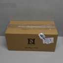 DN DECONATION Fall Pumpkin Decorations Table Centerpieces, 2Pcs White & Gold Artificial Pumpkins Figurines for Autumn Thanksgiving Harvest Indoor Home Decor (Resin with Rope-Wrapped Texture)