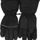 Insulated Heated Gloves Electric Heated Gloves Winter Insulated Heating Gloves for Outdoor Sports Skiing Riding
