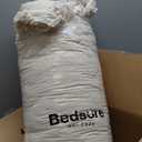 Bedsure Queen Comforter Set - Beige Comforter, Boho Tufted Shabby Chic Bedding for Kids, 3 Pieces Vintage Farmhouse Bed Set for All Seasons, Fluffy Soft Bedding with 2 Pillow Shams