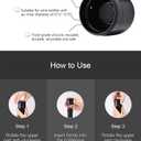 Wine Stoppers for Wine Bottles, Silicone Reusable Corks with Twist Lock and Unlock, Gift Idea for Christmas, Thanksgiving, Parties - Set of 2