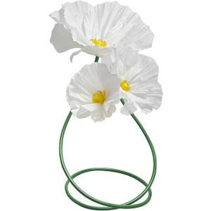 Wedding Giant Flowers Decorations, Large Paper Flowers, Artificial Flower Art Wall Decoration for Reception Banquet Outdoor Ceremony Church Spring Wedding Arrangements 3 Pack (Yellow)